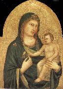 unknow artist Giotto, Madonna and child; oil on canvas